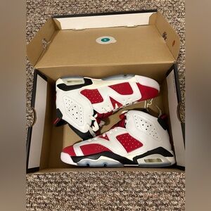 Jordan 6s Carmine